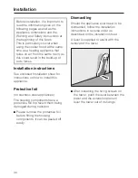 Preview for 30 page of Miele DA 289-4 Operating And Installation Manual