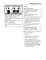 Preview for 27 page of Miele DA 2906 EXT Operating And Installation Instructions