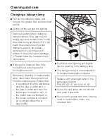 Preview for 16 page of Miele DA 3060 Operating And Installation Instructions