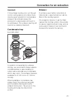 Preview for 29 page of Miele DA 3060 Operating And Installation Instructions