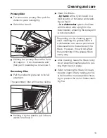 Предварительный просмотр 13 страницы Miele DA 316 i Operating And Installation Manual