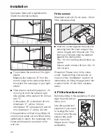 Предварительный просмотр 26 страницы Miele DA 316 i Operating And Installation Manual