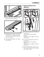 Предварительный просмотр 29 страницы Miele DA 316 i Operating And Installation Manual