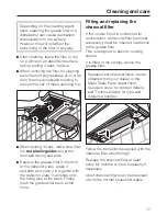 Preview for 17 page of Miele DA 3160 Operating And Installation Instructions