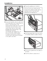 Preview for 26 page of Miele DA 3160 Operating And Installation Instructions