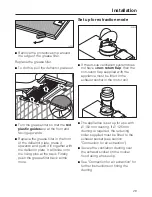 Preview for 29 page of Miele DA 3160 Operating And Installation Instructions