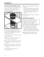 Preview for 30 page of Miele DA 3160 Operating And Installation Instructions