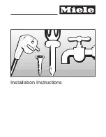 Предварительный просмотр 19 страницы Miele DA 326-1 i Operating And Installation Instructions