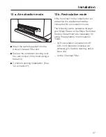 Preview for 37 page of Miele DA 326-1 i Operating And Installation Instructions