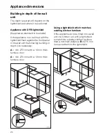 Предварительный просмотр 20 страницы Miele DA 326 i Operating And Installation Manual