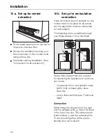 Предварительный просмотр 32 страницы Miele DA 326 i Operating And Installation Manual