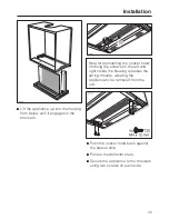 Предварительный просмотр 25 страницы Miele DA 3360 Operating Instructions Manual