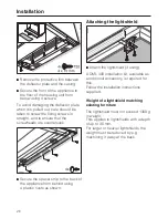 Предварительный просмотр 26 страницы Miele DA 3360 Operating Instructions Manual