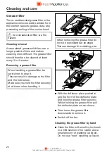 Предварительный просмотр 21 страницы Miele DA 3366 Operating And Installation Instructions