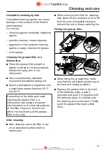 Предварительный просмотр 22 страницы Miele DA 3366 Operating And Installation Instructions