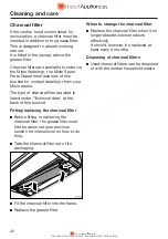 Предварительный просмотр 23 страницы Miele DA 3366 Operating And Installation Instructions