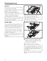 Предварительный просмотр 16 страницы Miele DA 3460 Operating And Installation Instructions