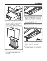 Предварительный просмотр 27 страницы Miele DA 3460 Operating And Installation Instructions