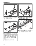 Предварительный просмотр 28 страницы Miele DA 3460 Operating And Installation Instructions