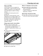 Предварительный просмотр 23 страницы Miele DA 3466 Operating And Installation Instructions