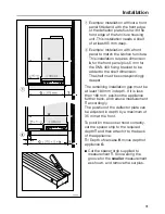 Предварительный просмотр 31 страницы Miele DA 3466 Operating And Installation Instructions