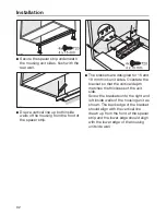 Предварительный просмотр 32 страницы Miele DA 3466 Operating And Installation Instructions