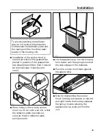 Предварительный просмотр 33 страницы Miele DA 3466 Operating And Installation Instructions