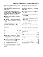 Предварительный просмотр 25 страницы Miele DA 3566 Operating And Installation Instructions