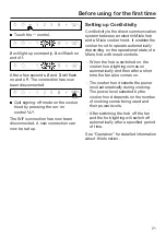 Предварительный просмотр 21 страницы Miele DA 3568 Operating And Installation Instructions