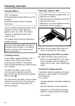 Предварительный просмотр 34 страницы Miele DA 3568 Operating And Installation Instructions