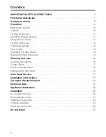 Preview for 2 page of Miele DA 362-110 Operating And Installation Instructions