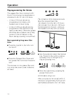 Предварительный просмотр 14 страницы Miele DA 362-110 Operating And Installation Instructions