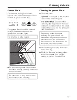 Preview for 17 page of Miele DA 362-110 Operating And Installation Instructions