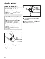 Предварительный просмотр 20 страницы Miele DA 362-110 Operating And Installation Instructions