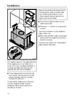 Предварительный просмотр 44 страницы Miele DA 3660 Operating Instructions Manual