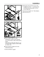 Предварительный просмотр 45 страницы Miele DA 3660 Operating Instructions Manual