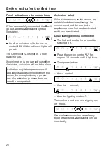 Предварительный просмотр 26 страницы Miele DA 3668 Operating And Installation Instructions