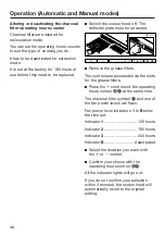 Предварительный просмотр 38 страницы Miele DA 3668 Operating And Installation Instructions