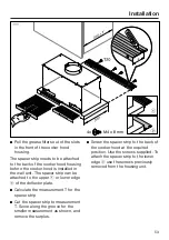 Предварительный просмотр 53 страницы Miele DA 3668 Operating And Installation Instructions