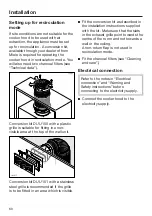 Предварительный просмотр 60 страницы Miele DA 3668 Operating And Installation Instructions