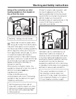 Предварительный просмотр 7 страницы Miele DA 396 Operating And Installation Instructions