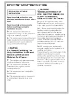 Preview for 4 page of Miele DA 398-5 Operating And Installation Instructions