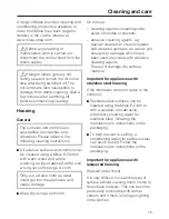 Preview for 15 page of Miele DA 399-5 Operating And Installation Instructions