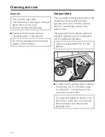 Preview for 16 page of Miele DA 399-5 Operating And Installation Instructions