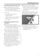 Preview for 17 page of Miele DA 399-5 Operating And Installation Instructions