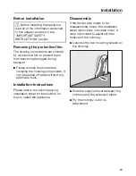 Preview for 2 page of Miele DA 399-6 Installation Instructions Manual