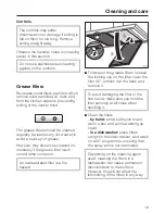 Предварительный просмотр 19 страницы Miele DA 400 Operating And Installation Instructions