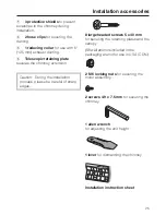 Предварительный просмотр 25 страницы Miele DA 402 Operating And Installation Instructions