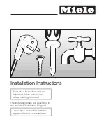 Предварительный просмотр 23 страницы Miele DA 403 Operating And Installation Instructions