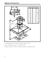 Предварительный просмотр 26 страницы Miele DA 403 Operating And Installation Instructions